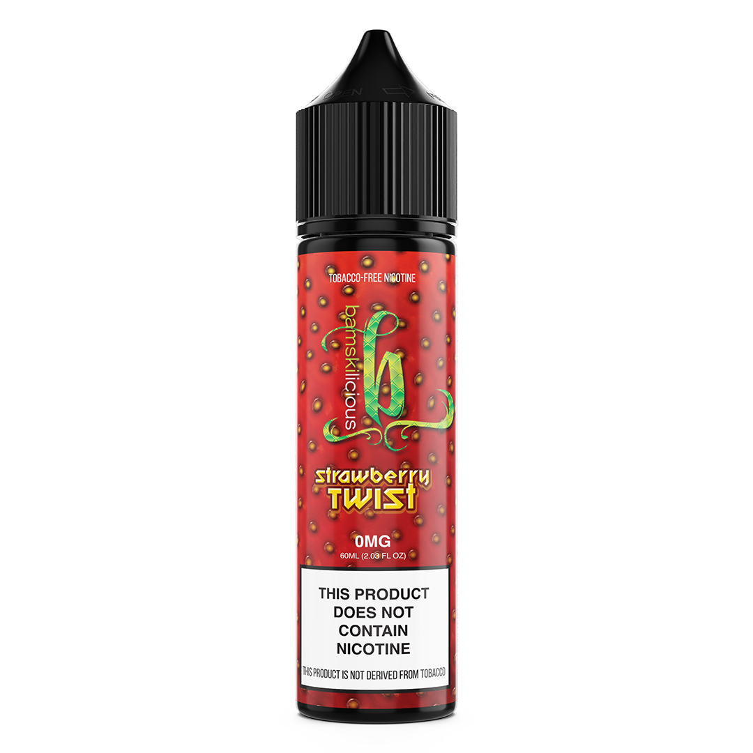 Strawberry Twist 60ML Ejuice By Bamskilicious